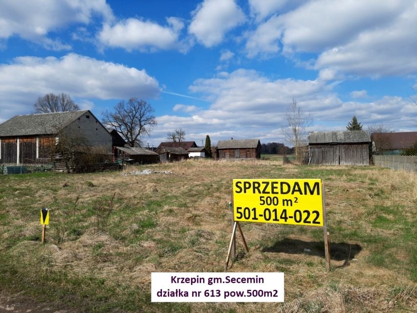 Działka budowlana Krzepin