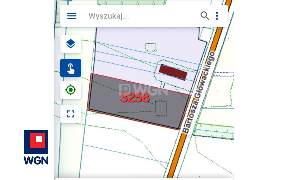 Działka inwestycyjna Kurów