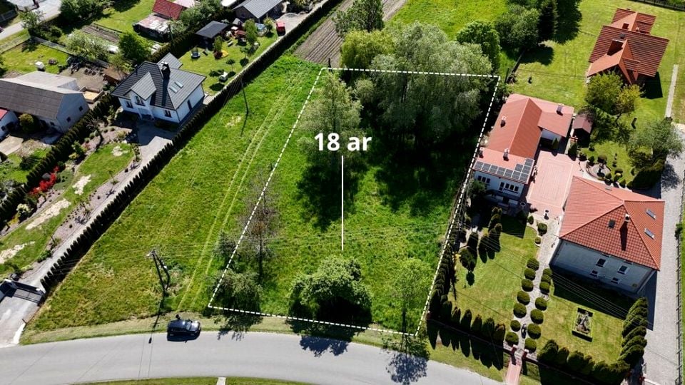 Działka budowlana Klęczany