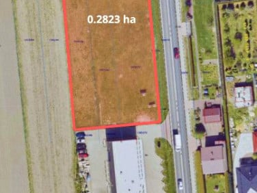 Działka usługowa Paniówki