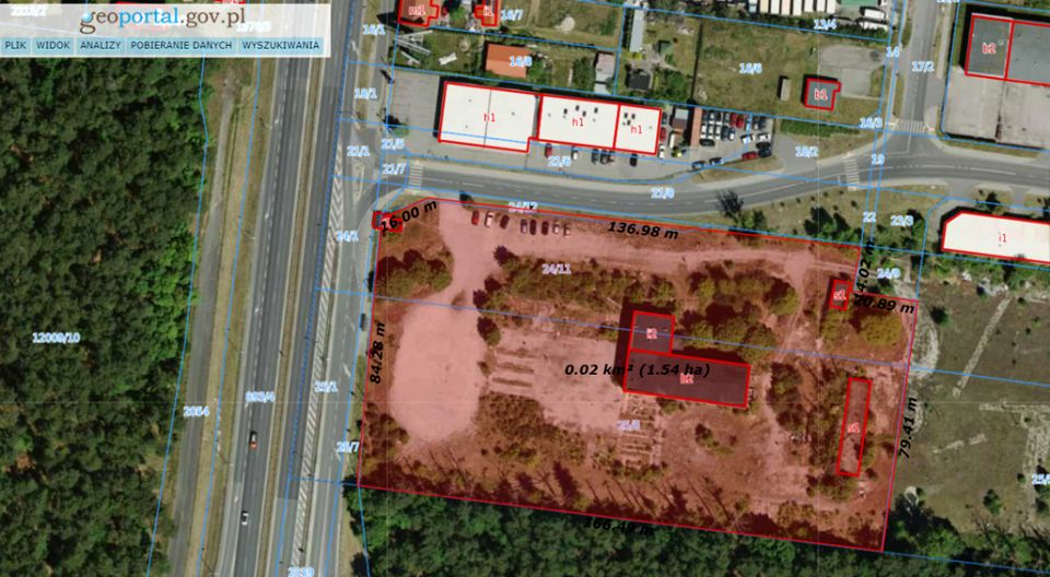 Działka inwestycyjna Bydgoszcz