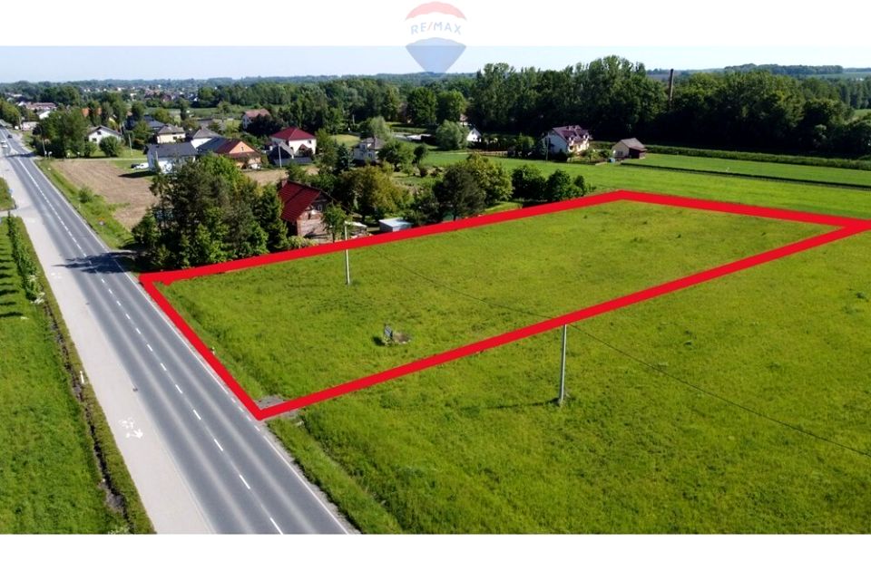 Działka usługowa Bielany