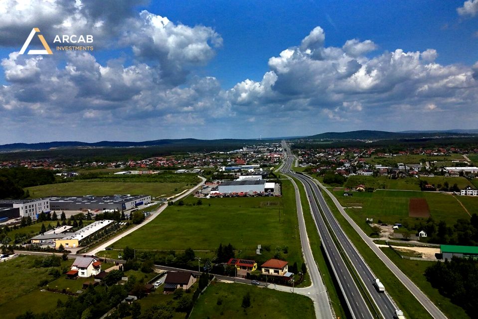 Działka przemysłowa Bilcza