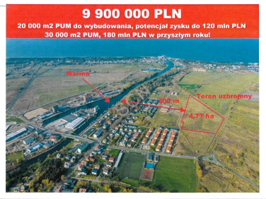 Działka inwestycyjna Darłowo