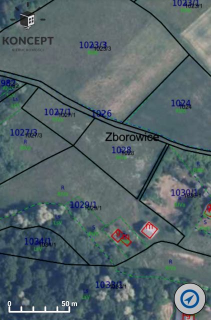 Działka budowlana Zborowice sprzedam