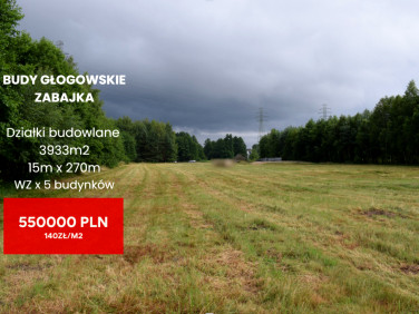 Działka budowlana Budy Głogowskie