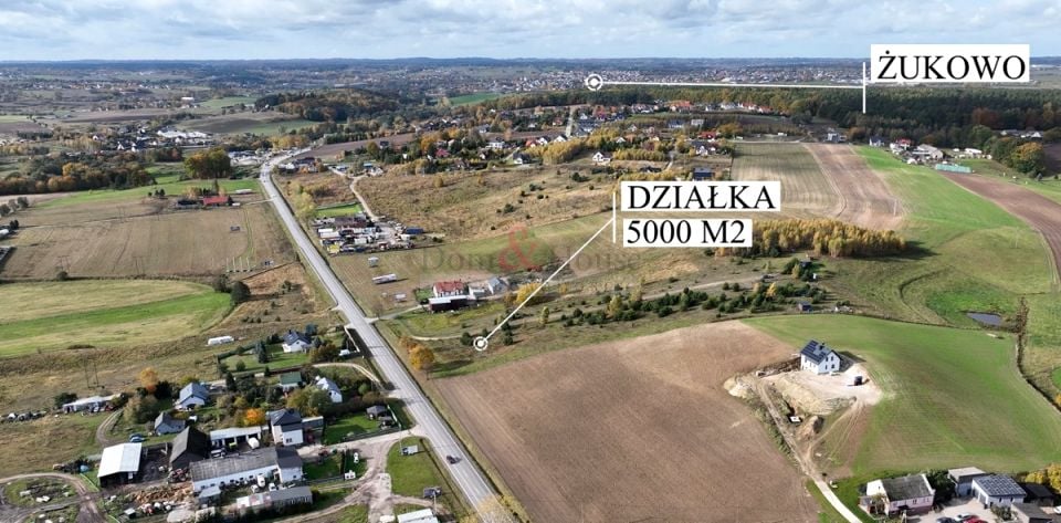 Działka usługowa Żukowo