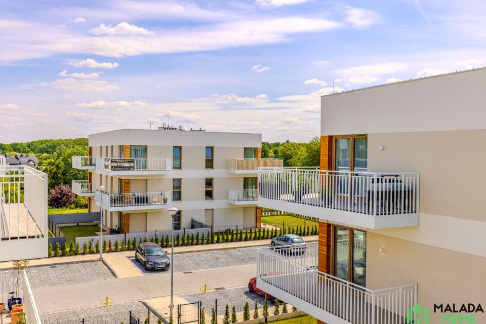 Mieszkanie apartamentowiec przy lesie