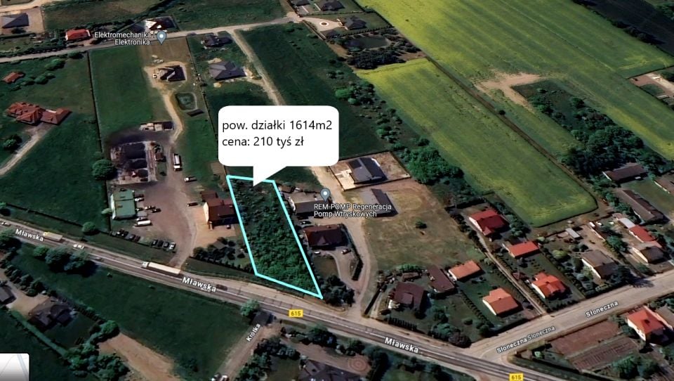 Działka budowlano-rolna Chruszczewo