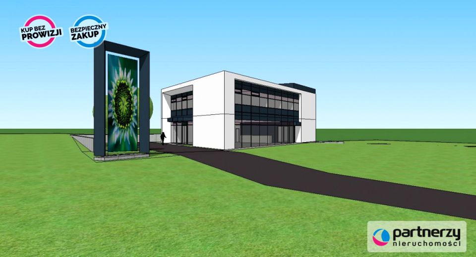 Działka usługowa Gdańsk