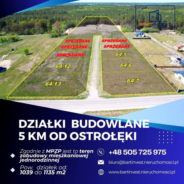 Działka budowlana Korczaki