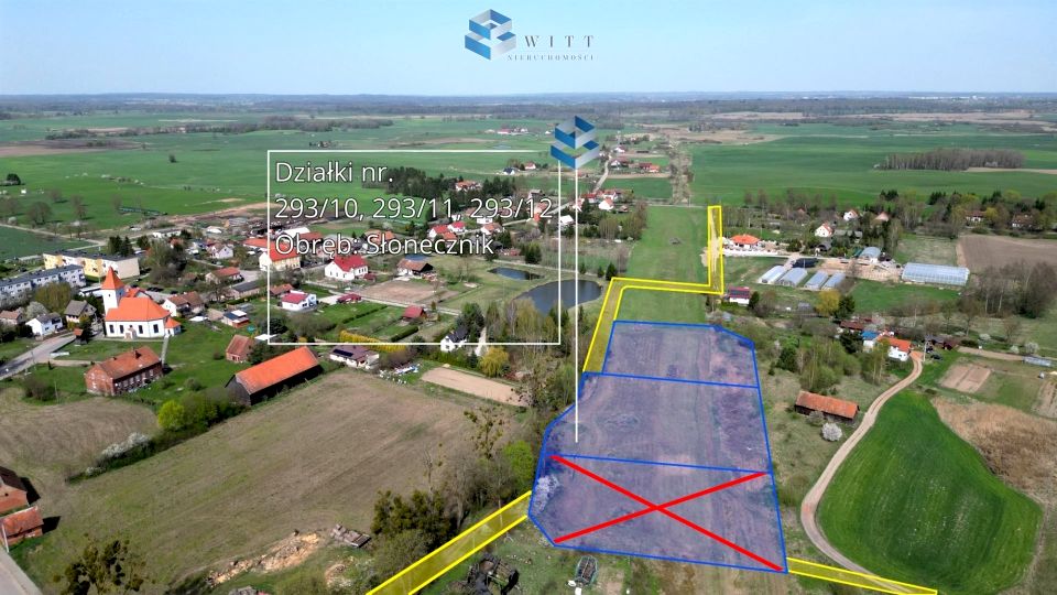 Działka budowlana Słonecznik