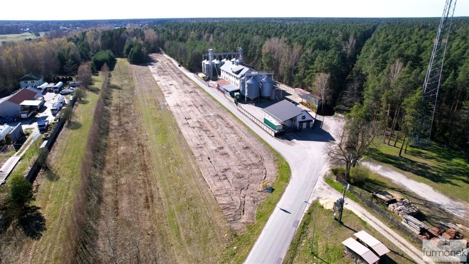 Działka usługowa Dąbrowica