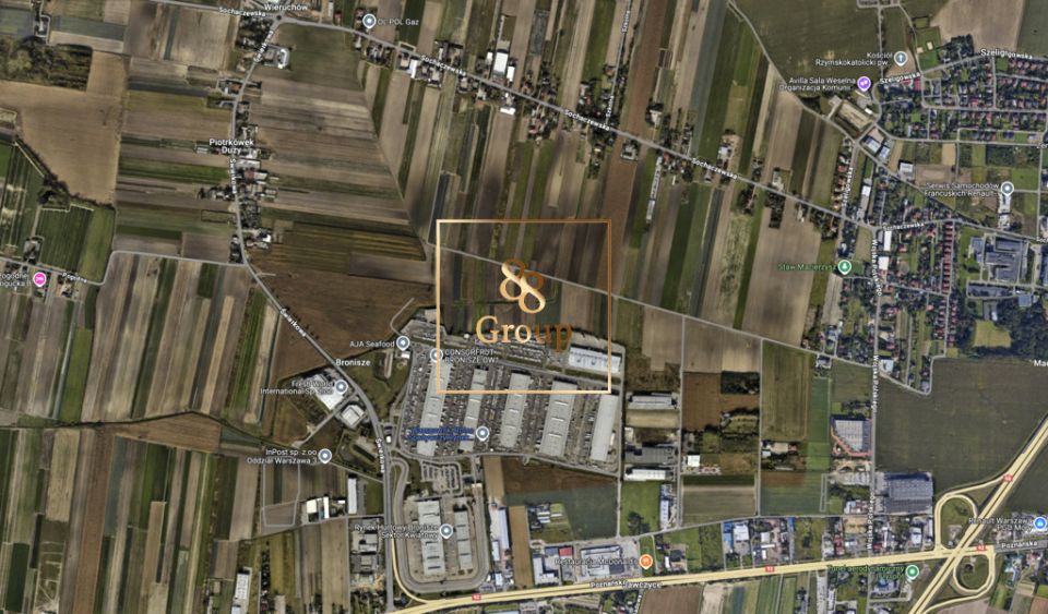 Działka przemysłowa Wieruchów