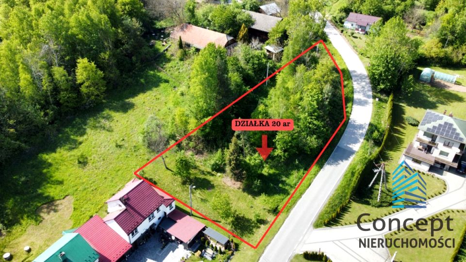 Działka budowlana Lipnica Górna