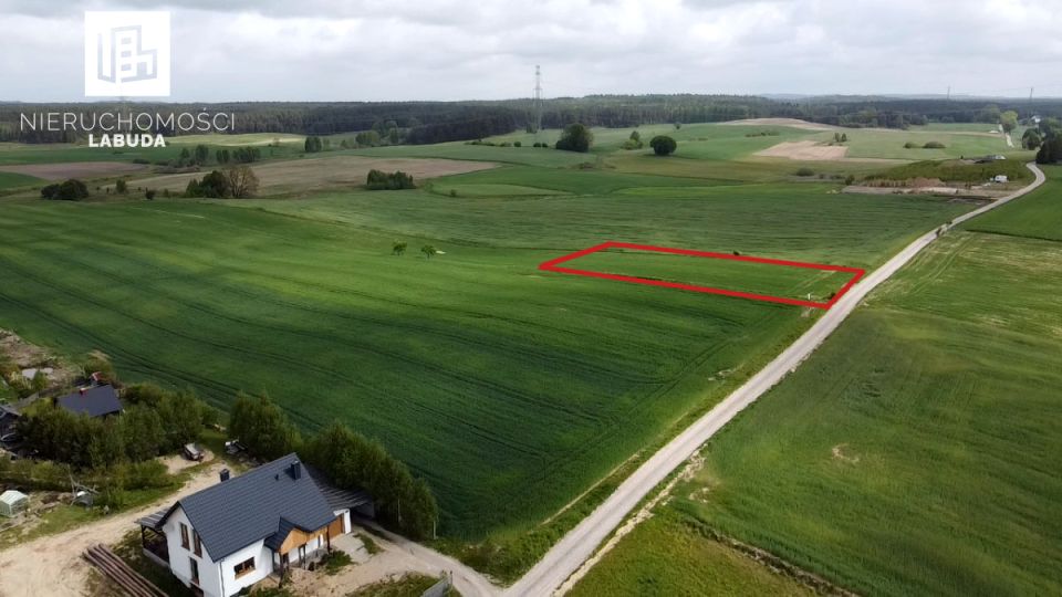 Działka budowlana Nowa Wieś Kościerska