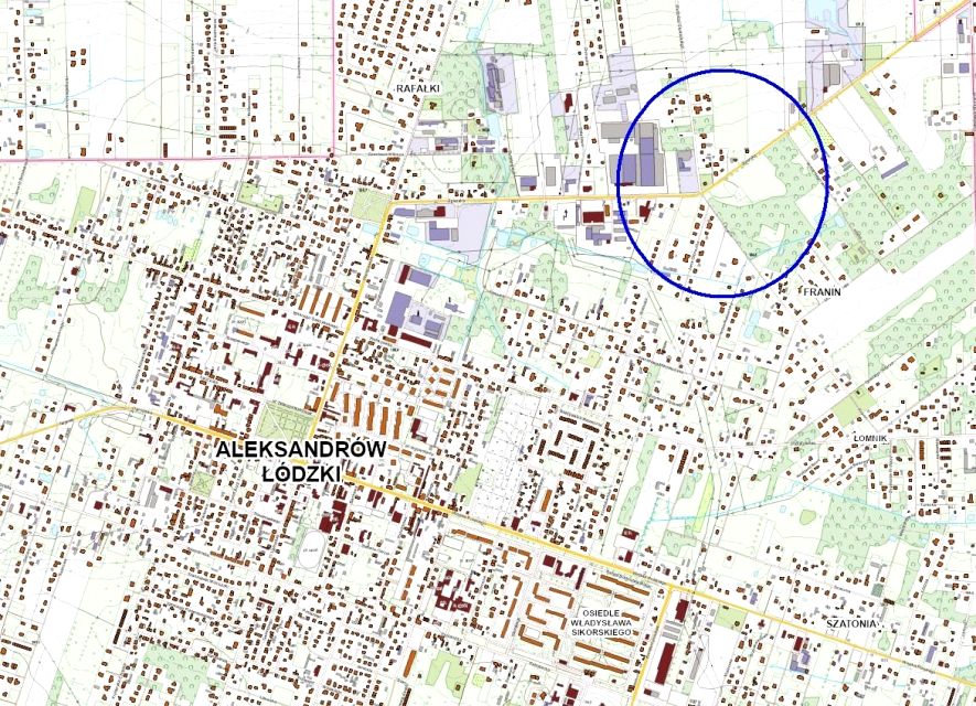Działka budowlana Aleksandrów Łódzki sprzedam