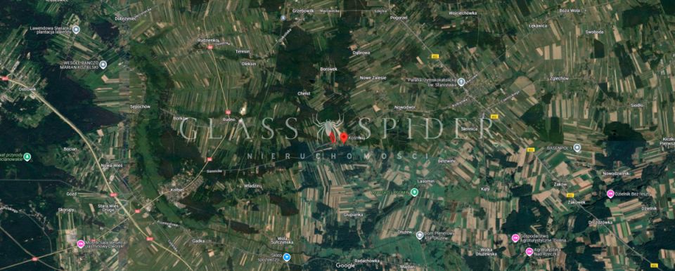 Działka usługowa Kośminy sprzedam