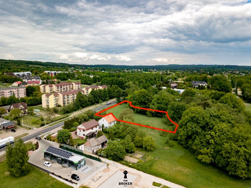 Działka usługowa Alwernia