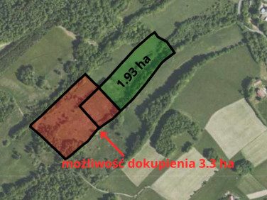 Działka rolna Kromnów