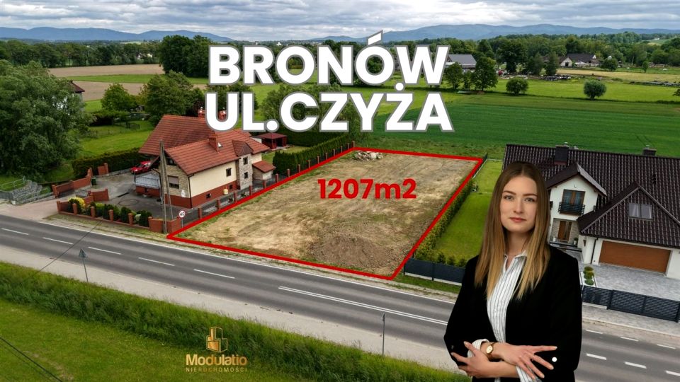 Działka budowlana Bronów