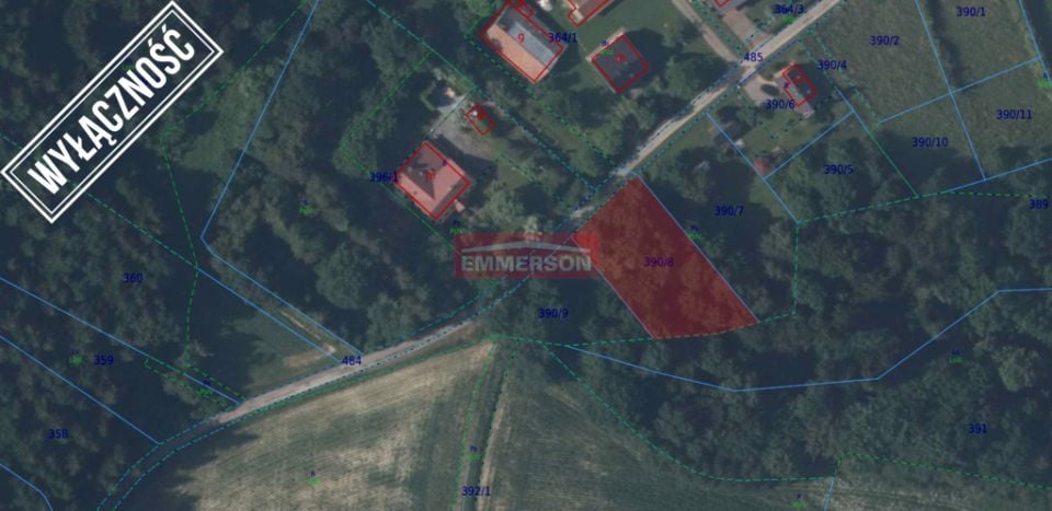 Działka rolna Grabie