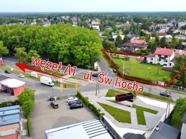 Działka usługowa sprzedam