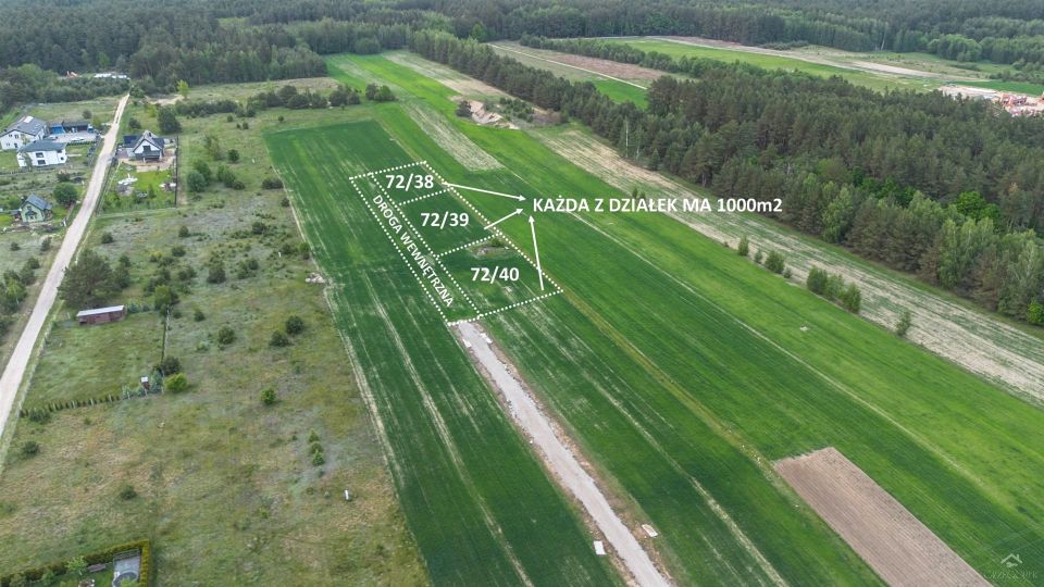 Działka budowlano-rolna Dobrzyniewo Duże