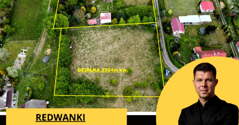 Działka rolna Redwanki