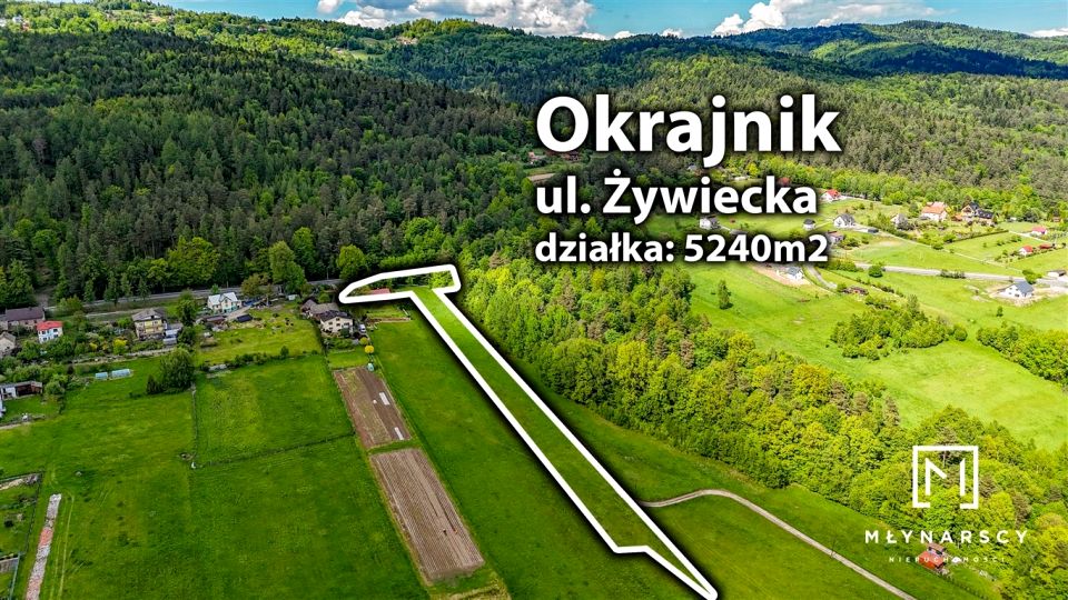 Działka budowlano-rolna Okrajnik