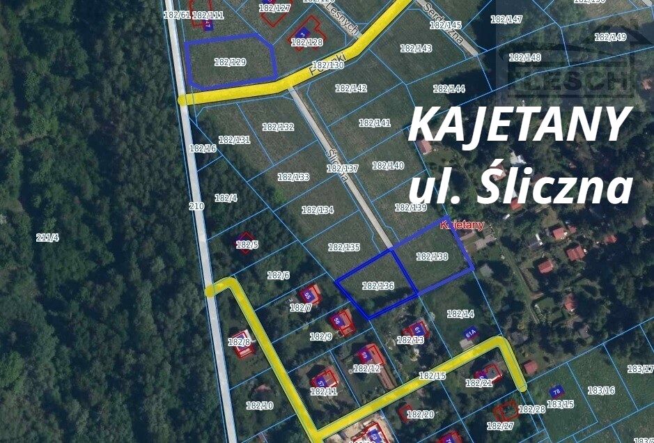 Działka Kajetany