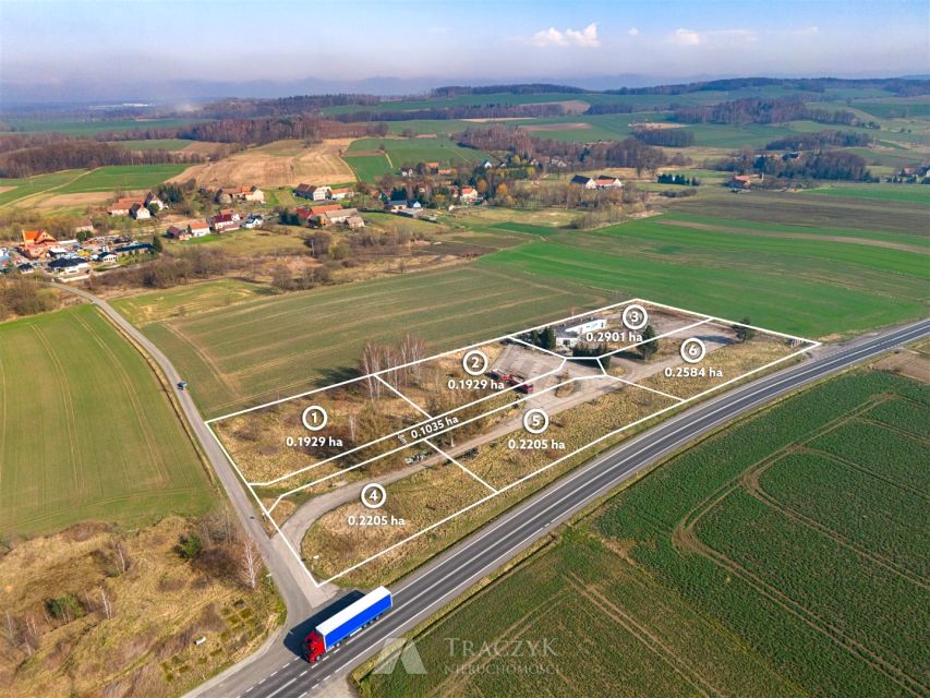 Działka inwestycyjna Trójca
