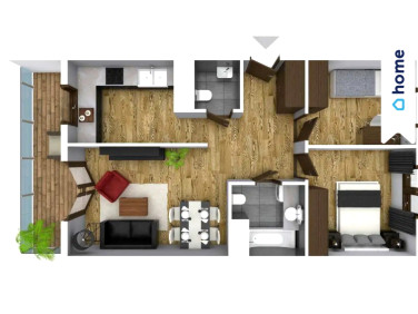 Mieszkanie nad rzeką