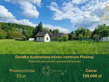 Działka budowlana Pleśna