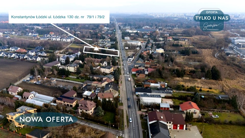 Działka budowlana Konstantynów Łódzki