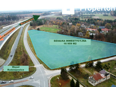Działka inwestycyjna Radziejowice-Parcel