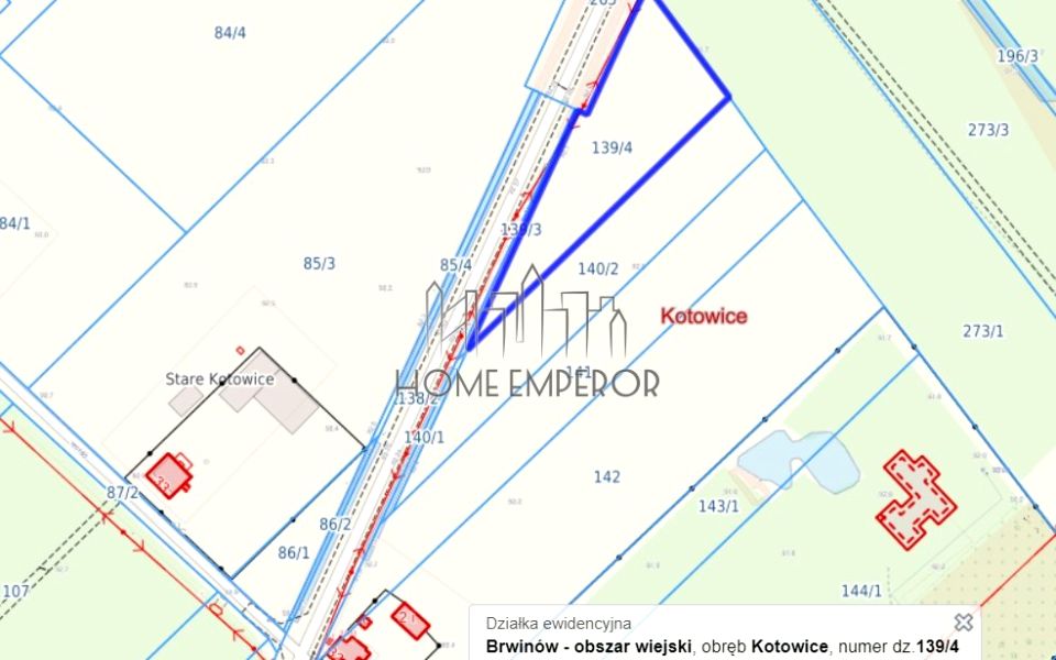 Działka usługowa Kotowice sprzedam