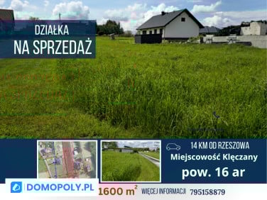 Działka budowlana Klęczany