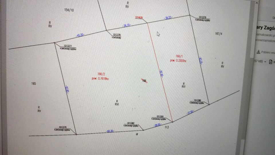 Działka budowlana Stary Zagór