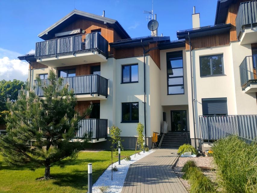 Mieszkanie apartamentowiec nad rzeką