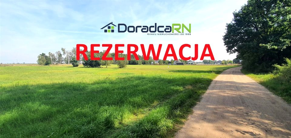 Działka przy lesie