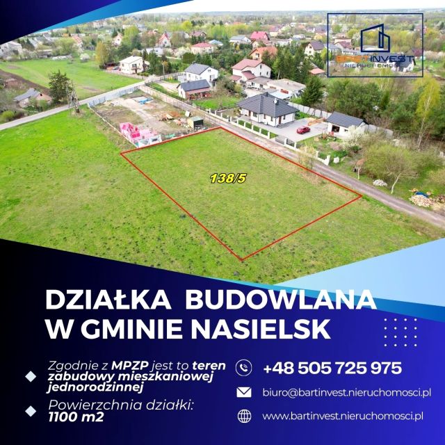 Działka budowlana Siennica