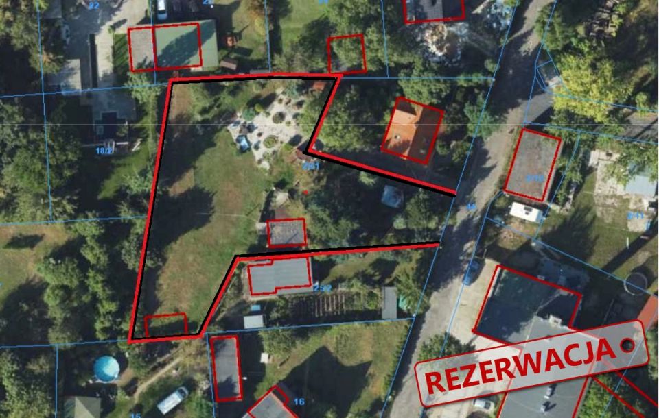 Ogrodzona działka Zielona Góra