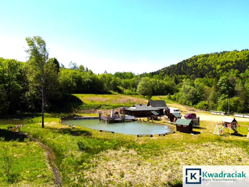 Działka usługowa Krzywe sprzedam