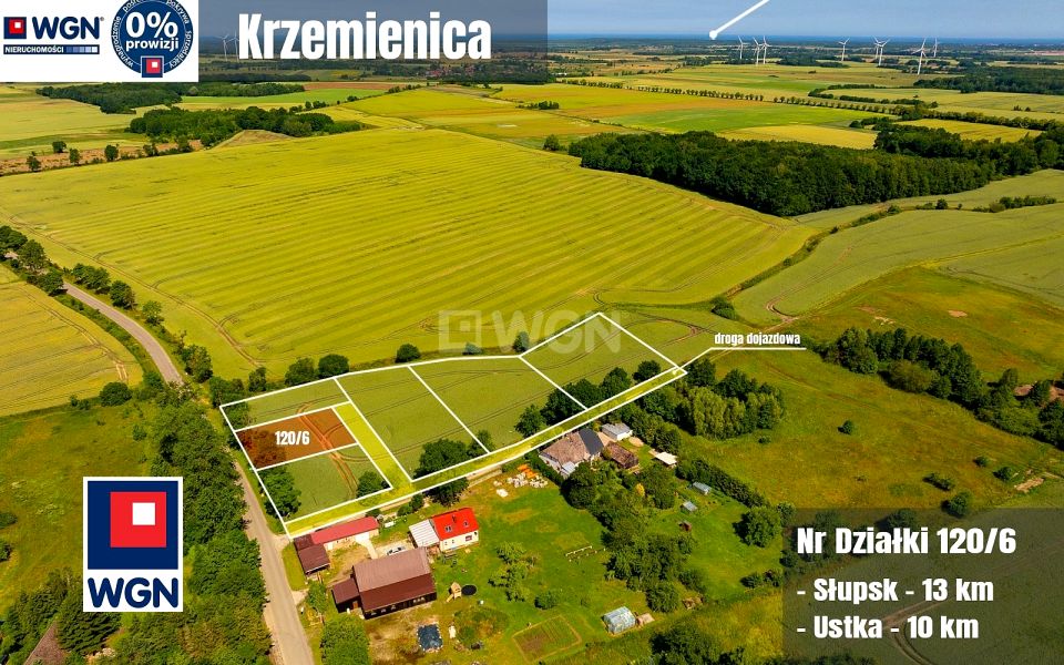 Działka budowlana Krzemienica