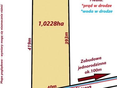 Działka rolna Studzianki