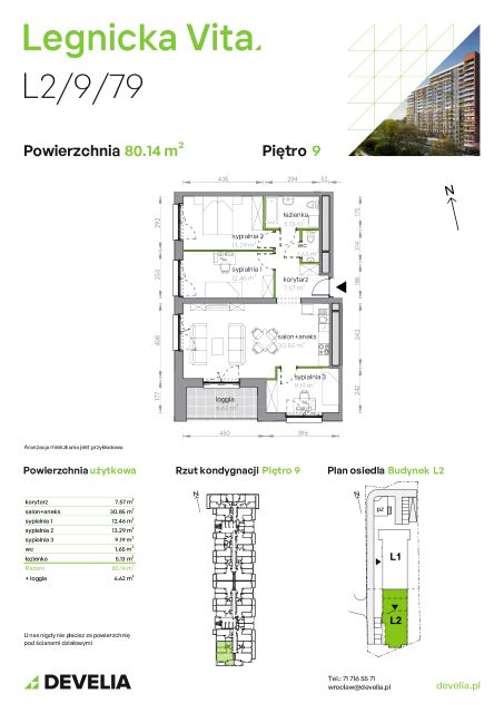 Mieszkanie Popowice Południowe, ul. Legnicka 52A