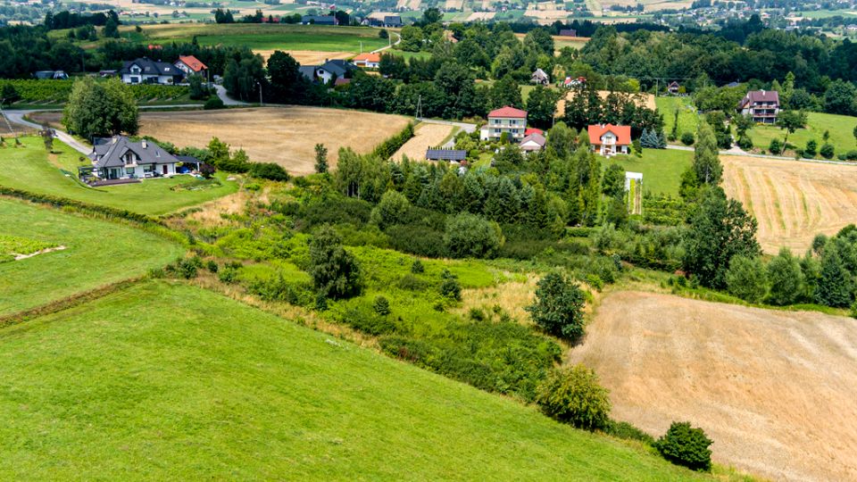 Działka budowlano-rolna Tuchów