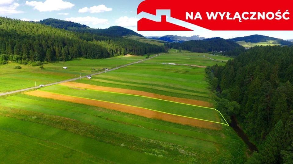 Działka budowlano-rolna Łapsze Niżne sprzedam