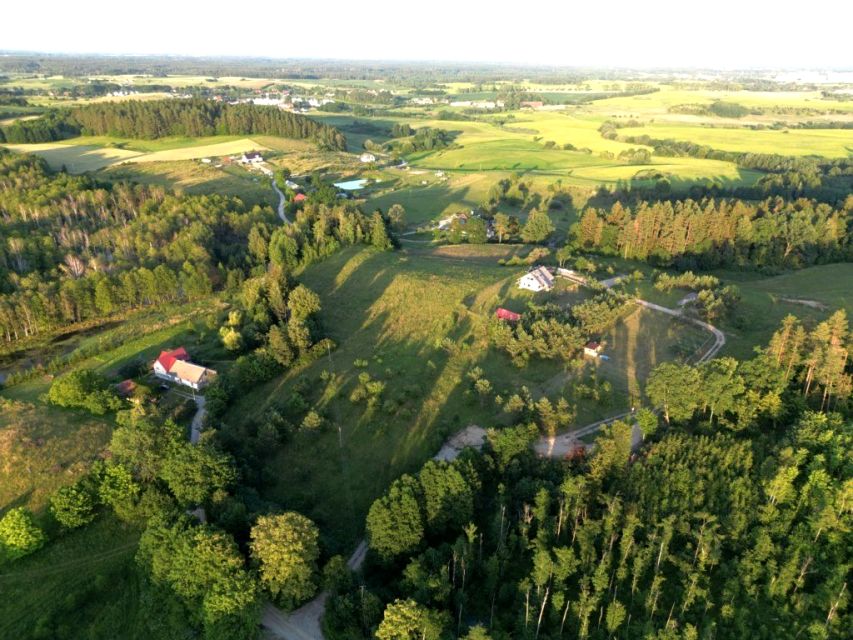Działka przy lesie